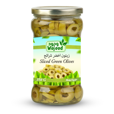 Sliced Green Olives